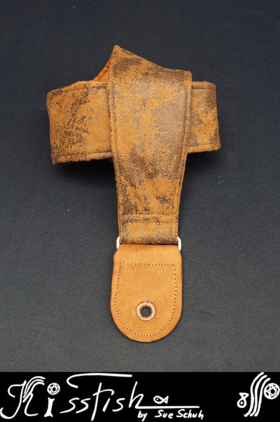 Gitarrengurt Brown Vintage Look