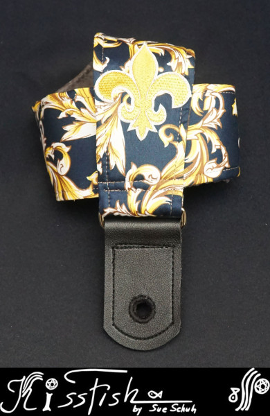 Gitarrengurt Floral Ornament