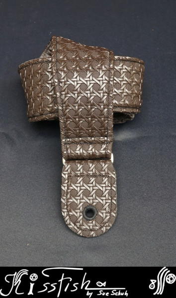 Gitarrengurt Mesh Leather